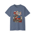 Patriotic 'Red White and Blue Screen of Death' Graphic Tee