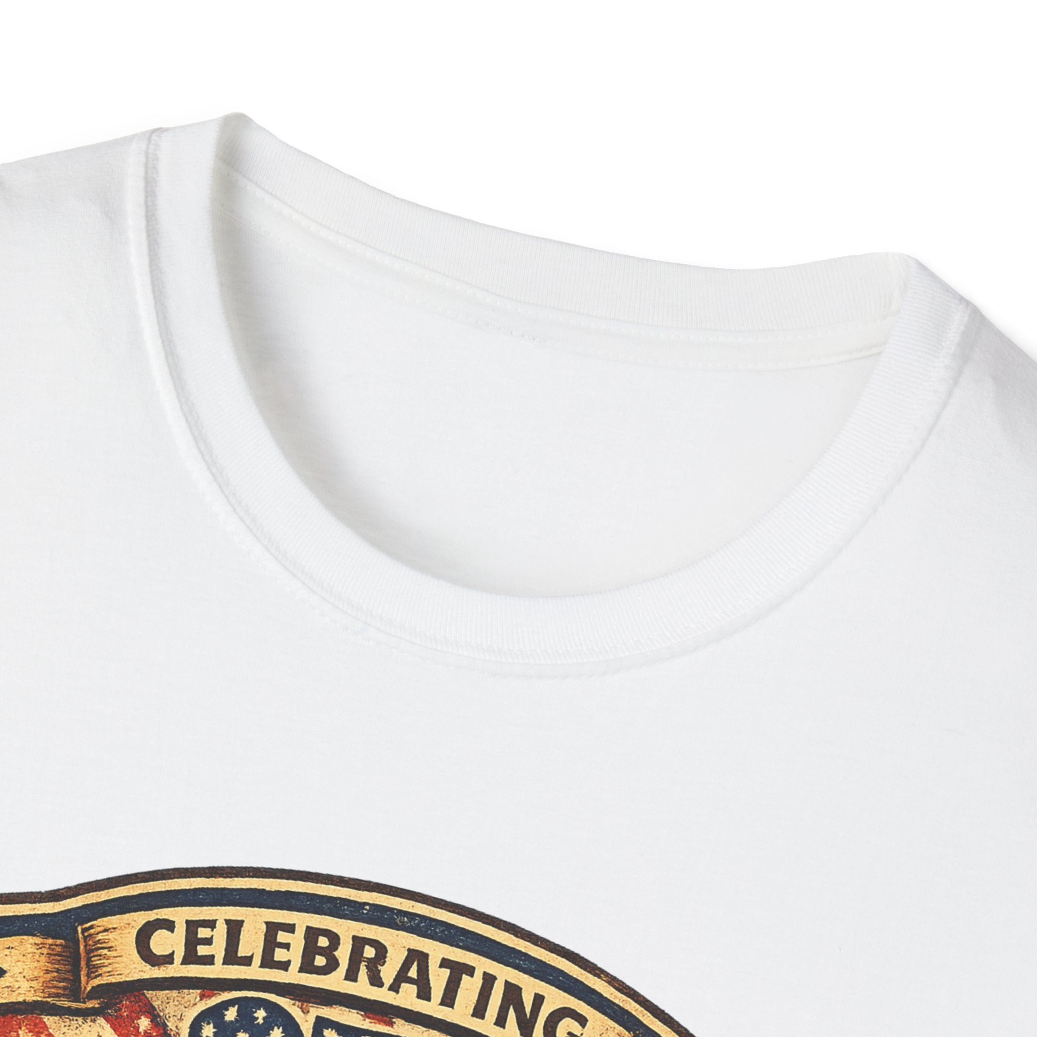Liberty & Justice And Low Level Panic 250th Anniversary T-Shirt — Vintage Independence Celebration Tee