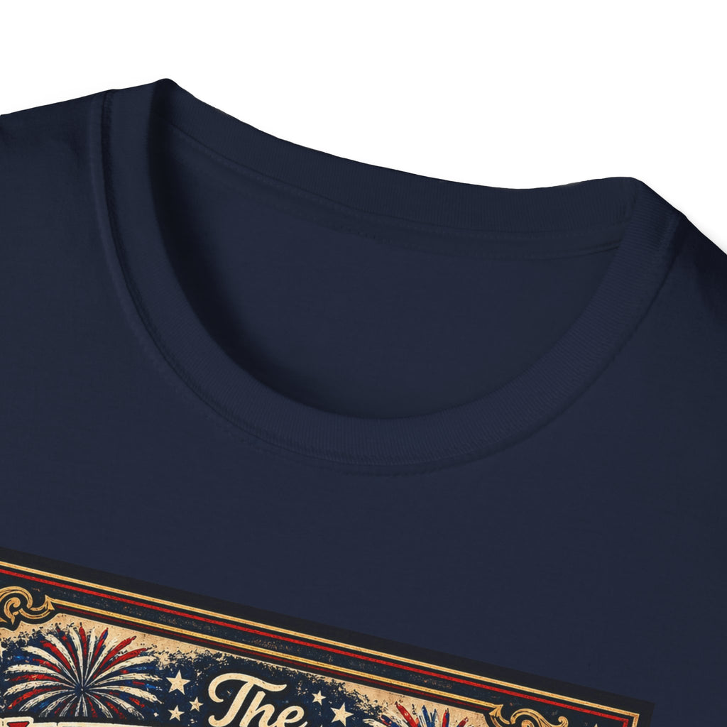 Emotional Damage Patriotic T-Shirt — "The United States of Emotional Damage" Vintage Liberty Tee