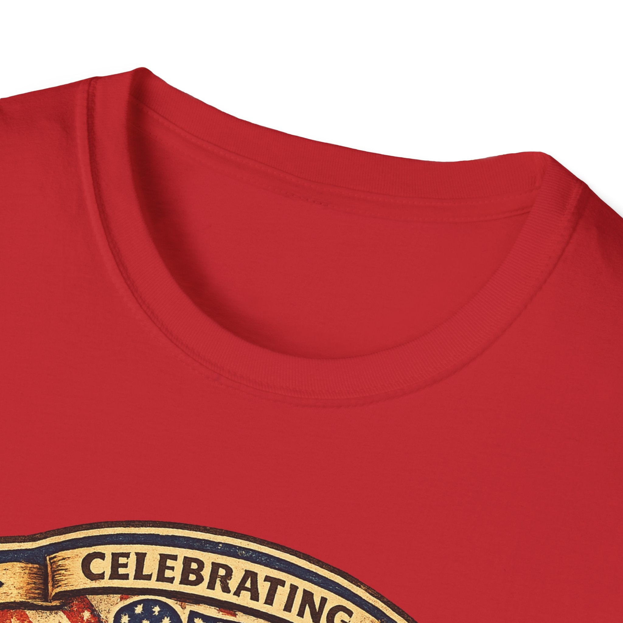 Liberty & Justice And Low Level Panic 250th Anniversary T-Shirt — Vintage Independence Celebration Tee