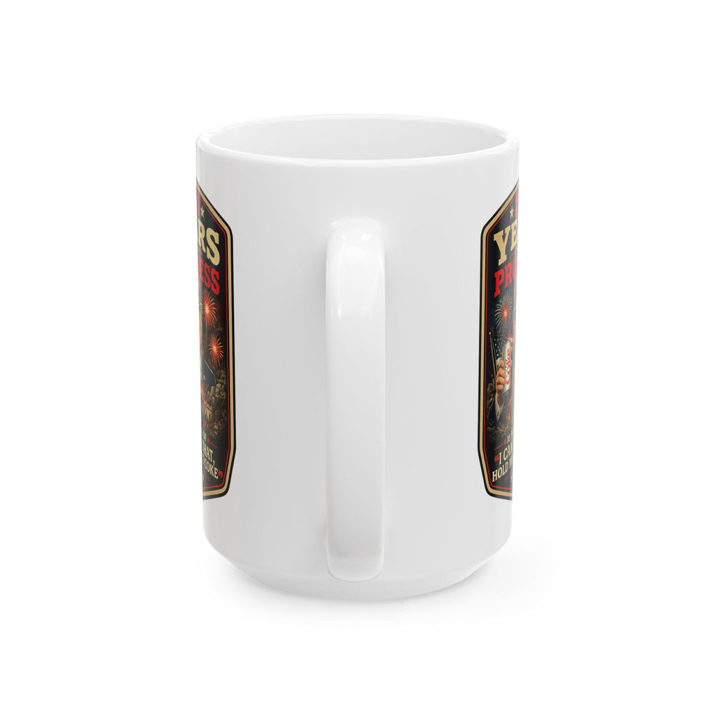 Large 15 Oz Mug - Vintage Horror Movie Poster Design 250 years of greatness hold my Diet Coke