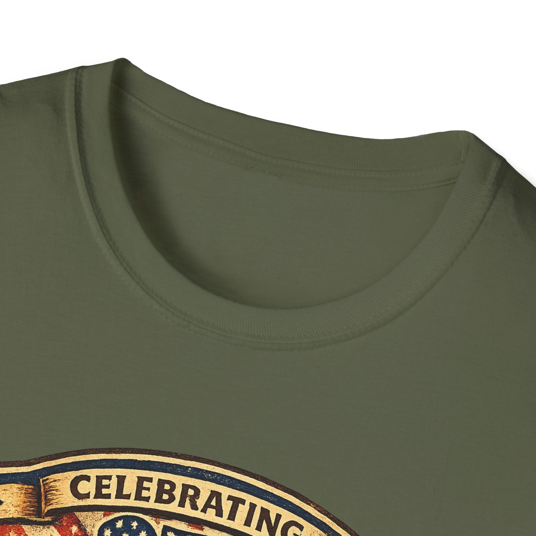 Liberty & Justice And Low Level Panic 250th Anniversary T-Shirt — Vintage Independence Celebration Tee