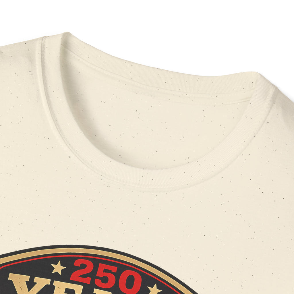 Patriotic Retro Uncle Sam T-Shirt – "250 Years of Progress" Vintage Americana Tee