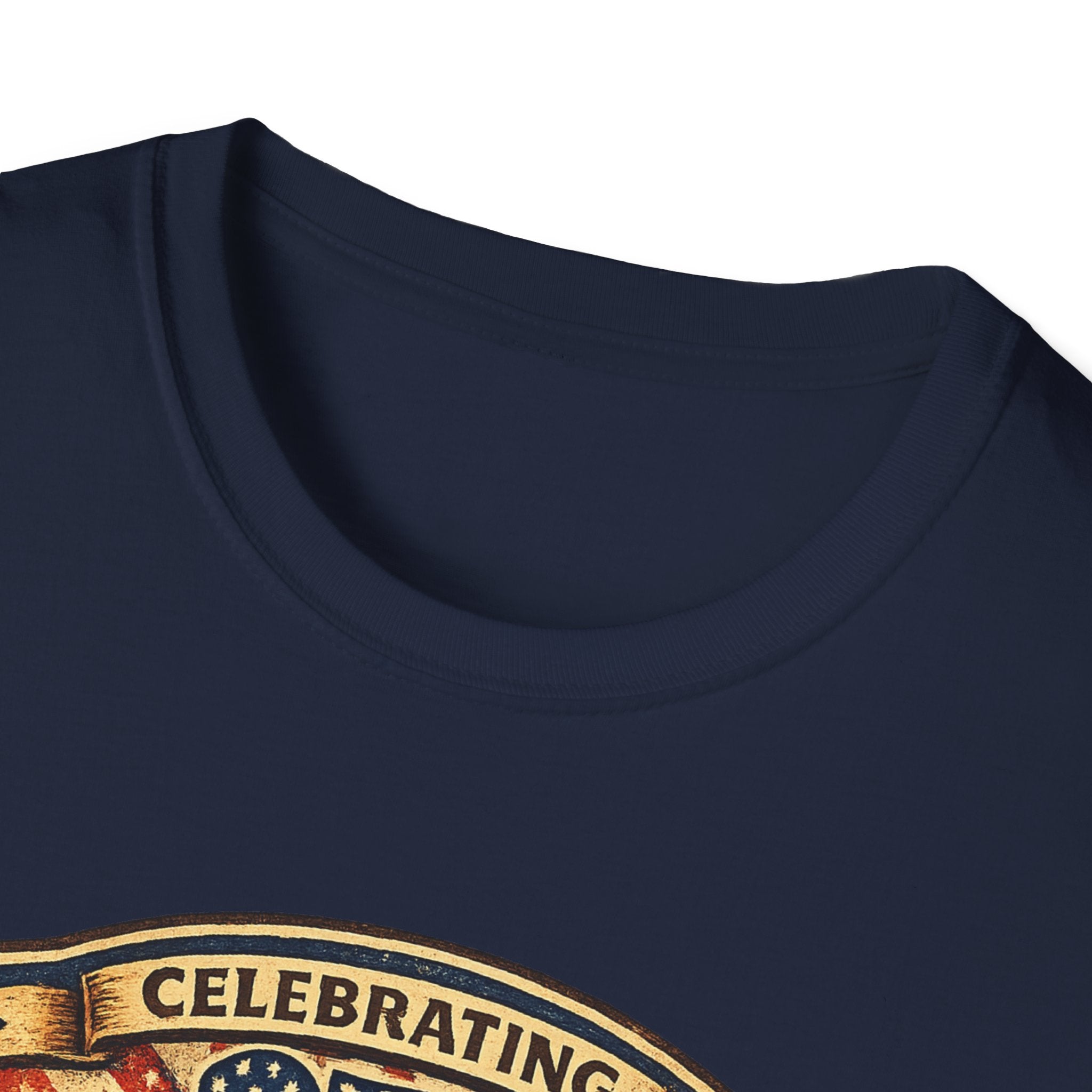 Liberty & Justice And Low Level Panic 250th Anniversary T-Shirt — Vintage Independence Celebration Tee